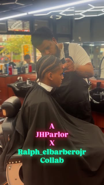 Rafael refining a haircut with clippers